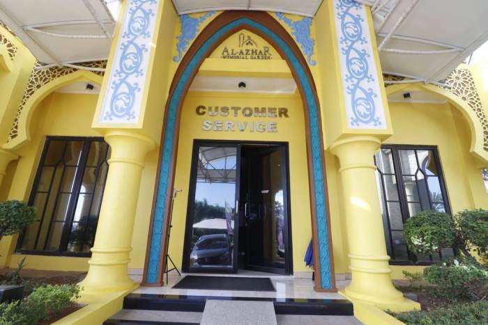 Area customer service dan lounge keluarga